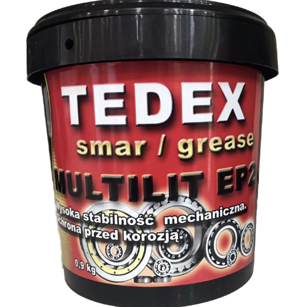 TEDEX Γράσο Λιθίου MULTILIP EP-2  0.9kg