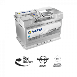 Μπαταρία VARTA Silver Dynamic Ε39 12V 70Ah 760EN Δεξιά - Κλειστού Τύπου  