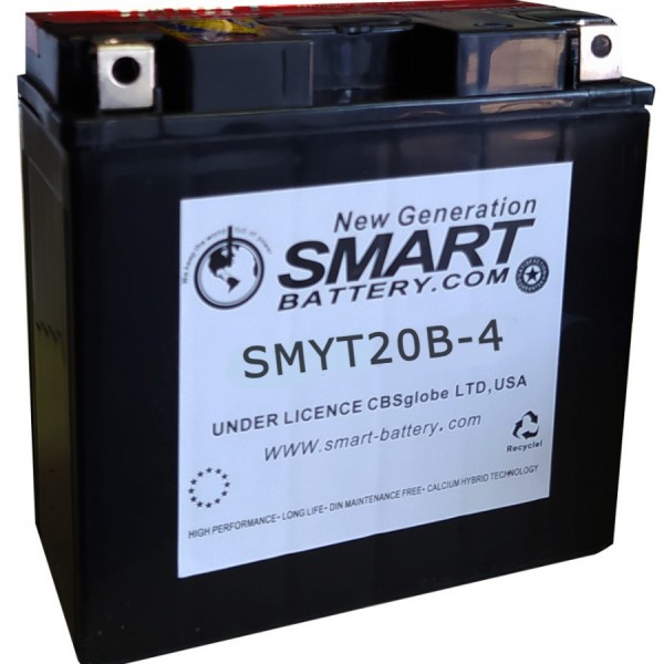 SMART Μπαταρία Mοτοσυκλέτας SMART 12V - 20Ah, SMYT20B-4