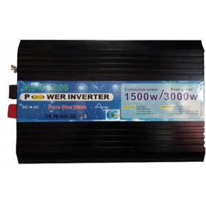 Inverter-Αντιστροφέας Καθαρού Ημιτόνου  1500W/3000W - 24V