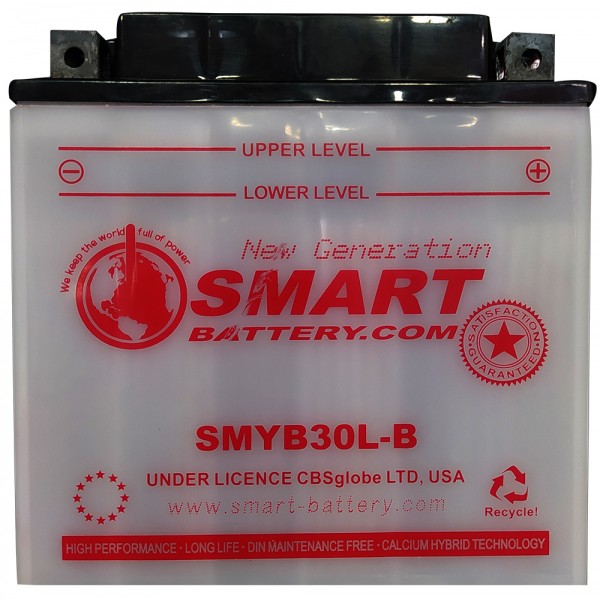 Μπαταρία ΜΟΤΟ SMART SMYB30L-B 12V - 30AH, Δεξιά (YB30L-B)