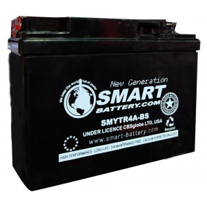 SMART Μπαταρία Μοτοσυκλέτας SMYTR4A-BS  12V - 3AH, Αριστερή (YTR4A-BS)